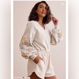 Altar’d State Patchwork Romper - BNWT
